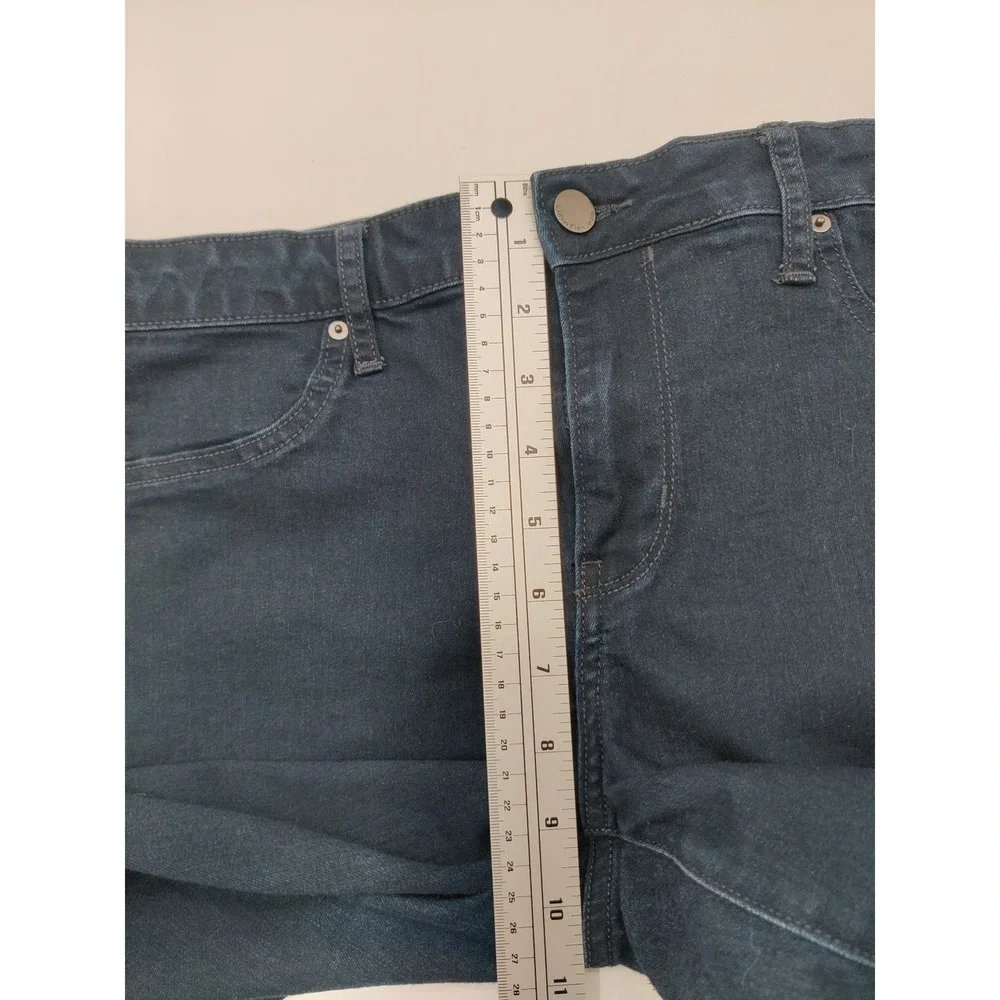 Calvin Klein Jeans Womens 32 Legging Skinny Dark Wash Indigo Stretch Denim Pants
